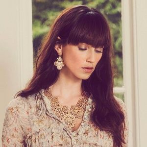 Queen's Lace Statement Earrings